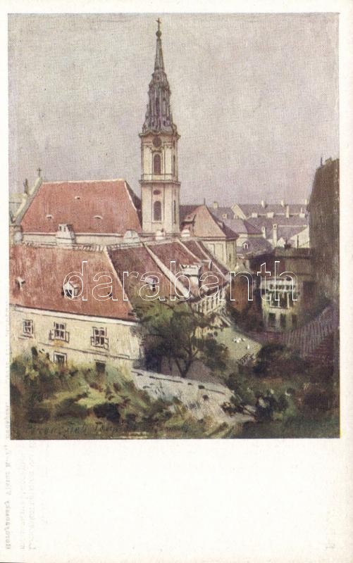 Budapest Franciscan priory, s: Háry, Budapest a régi Szent Ferenc rendi zárda, s: Háry