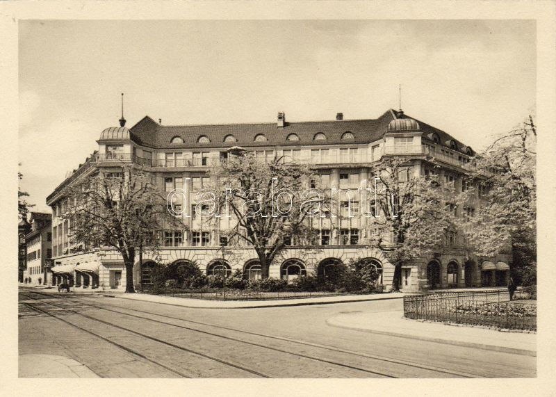 Zürich, Gesellschaftshaus zur Kaufleuten des Kaufmännischen Vereins / Society House for merchants of the Association of Commercial