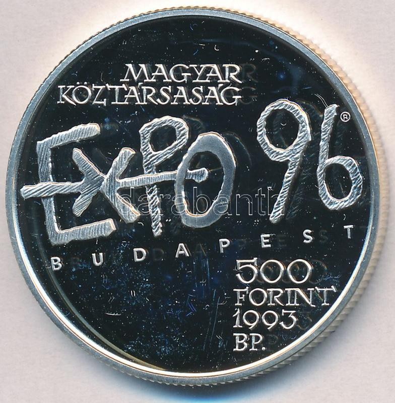 1993. 500 Forint Ag 