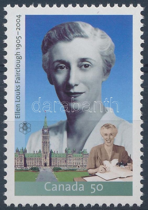 Ellen Fairclough politician, Ellen Fairclough politikus, Ellen Fairclough Politikerin