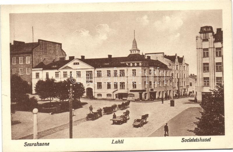 Lahti, Seurahuone / klubház, Lahti, Seurahuone / club house