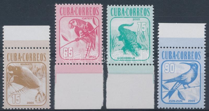 Definitive stamps: fauna margin set, Forgalmi bélyegek: élővilág ívszéli sor, Freimarken: Fauna Satz mit Rand