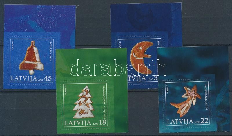 Christmas corner self-adhesive set, Karácsony ívsarki öntapadós sor, Weihnachten selbstklebender Satz mit Rand