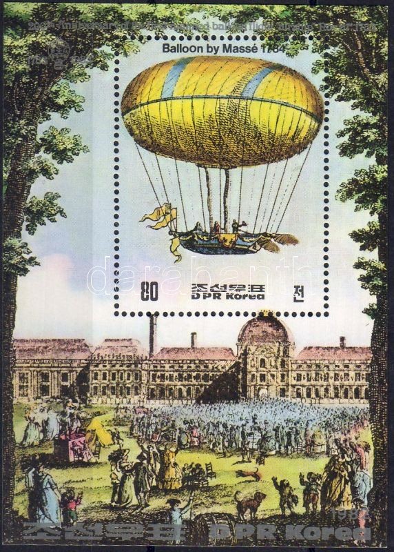 200 éves a repülés, ballon blokk, 200 years of aviation, baloon block