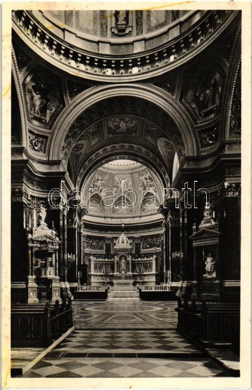 Budapest V. Szent István Bazilika, belső