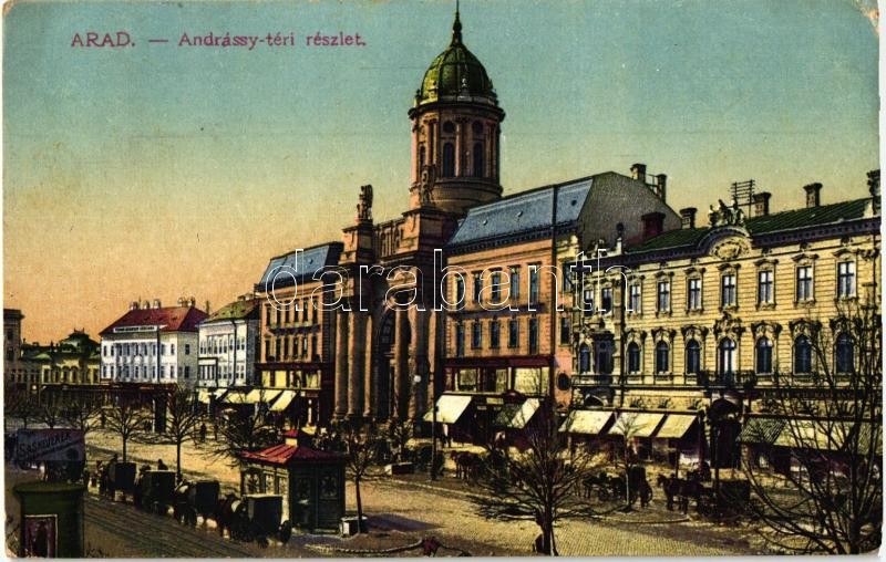 Arad, Andrássy tér, Arad, square