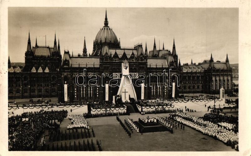 1038-1938 Budapest V. Parlament, Szent István Jubileumi Év ünnepség