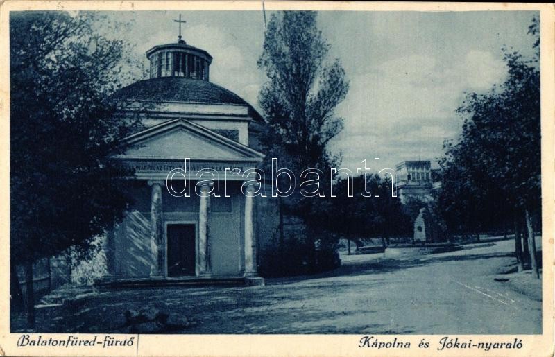 Balatonfüred-fürdő, Kápolna, Jókai nyaraló