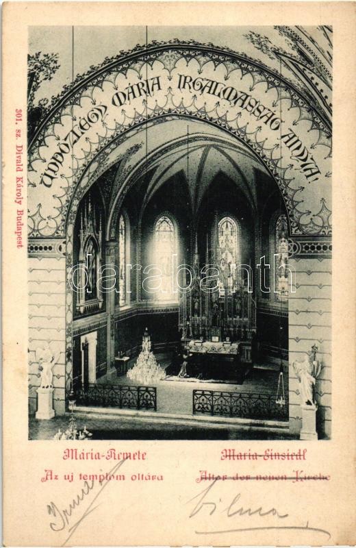 Budapest II. Máriaremete, új templom oltára