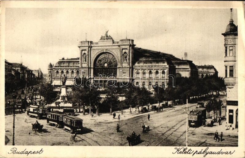 Budapest VII. Keleti pályaudvar, villamos