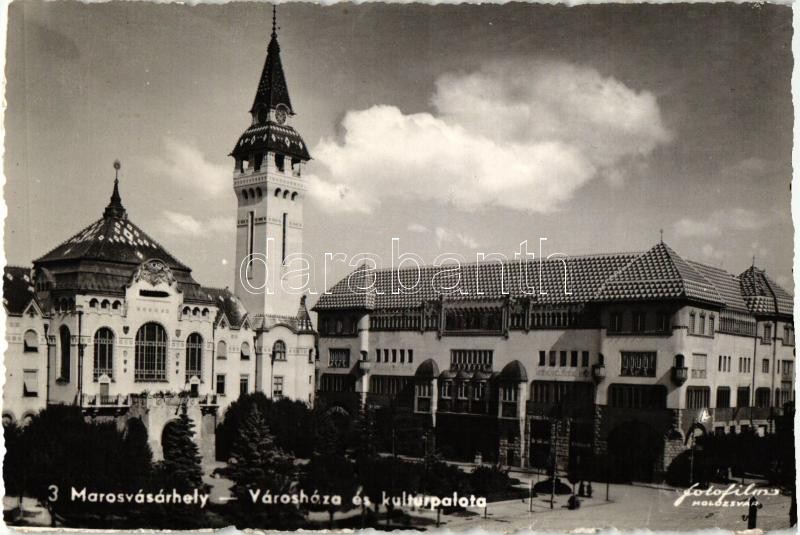 Marosvásárhely, Városháza, Kultúrpalota, Targu Mures, town hall, cultural palace