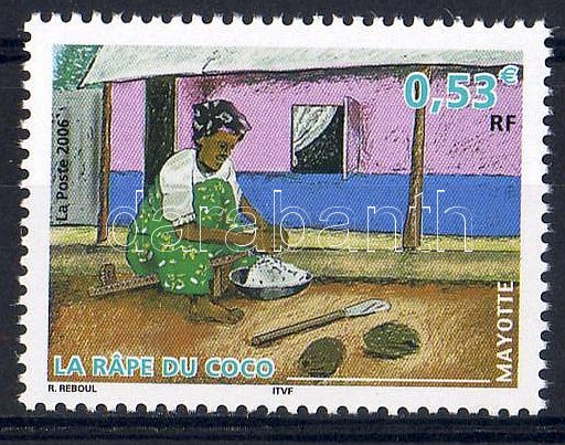 Coco grinding, Kókuszörlés, Kokosraspel