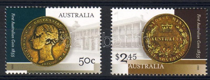 150 Jahre australische Münzen Satz, 150 éves az ausztrál pénz sor, 150th anniversary of Australian currency set