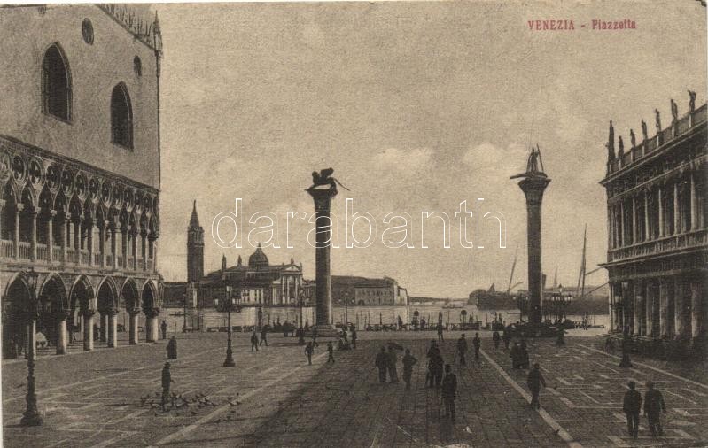 Venice, Venezia; Piazzetta