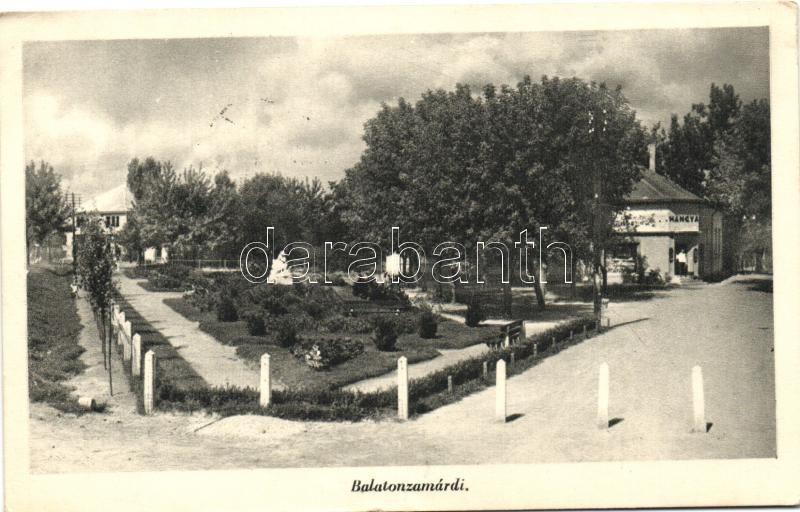 Zamárdi, Balatonzamárdi; Hangya