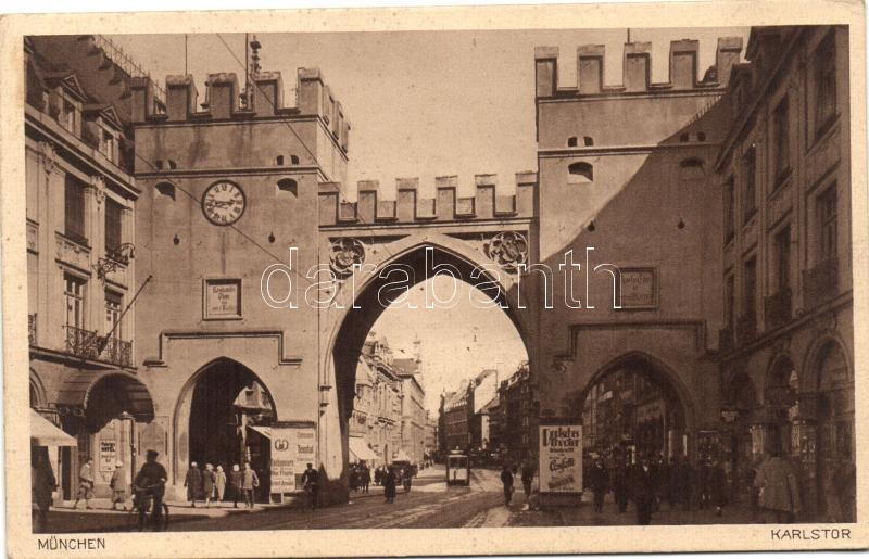 München, Karlstor / gate, tram