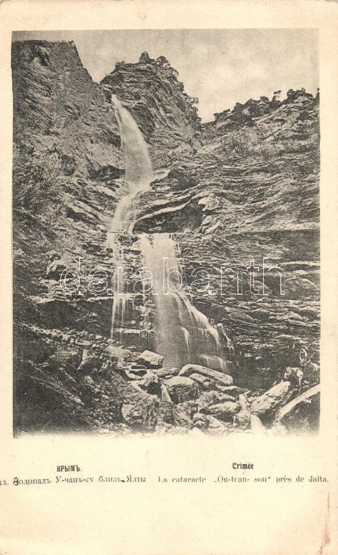 Crimea, Yalta, Ou-tcan-sou waterfall
