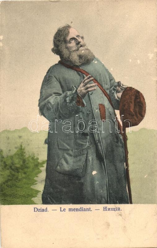 Beggar, Russian folklore, Koldus, orosz folklór