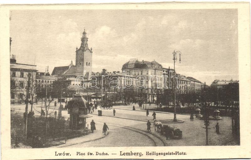 Lviv, Lwów, Lemberg; Heiligengeist-Platz / square