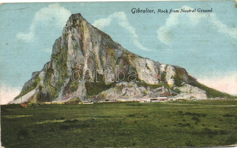 Gibraltar, Rock from Neutral Ground