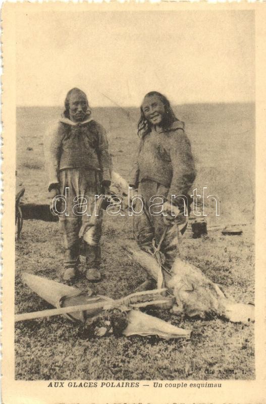 Aux glaces polaires / Polar folklore, eskimos, Sarkvidéki folklór, eszkimók