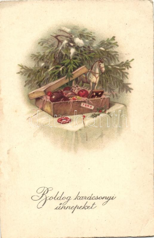 Christmas, present, litho, Karácsony, ajándékok, litho