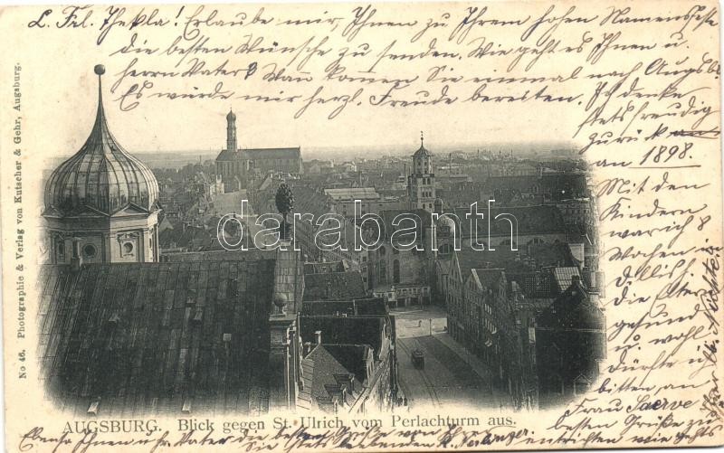 Augsburg, St. Ulrich vom Perlachturm / church