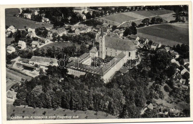 Diessen am Ammersee, aerial view