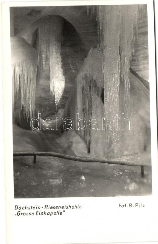 Dachstein-Rieseneishöhle, Grosse Eiskapelle / ice cave interior, chapel