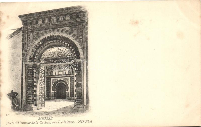 Sousse, Porte d'Honneur de la Casbah / gate