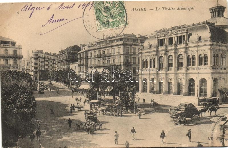 Algiers, Alger; Theatre Municipal