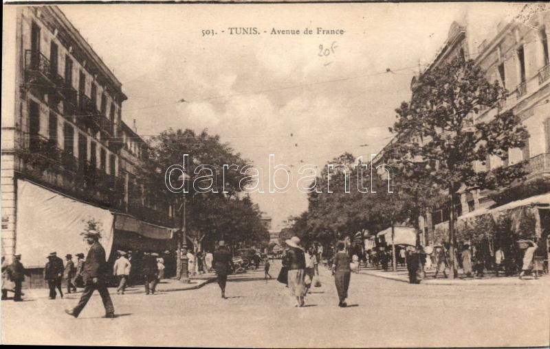 Tunis, Avenue de France