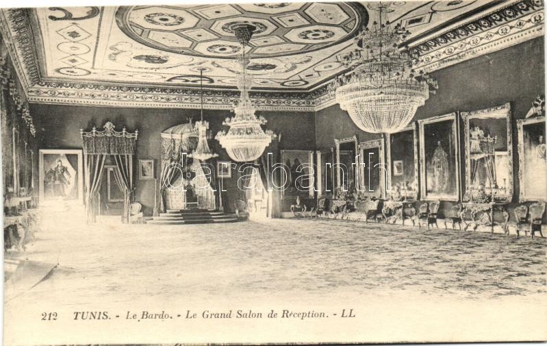 Tunis, Le Bardo, The Grand Reception Hall, inetior