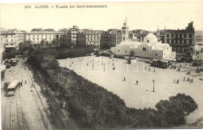 Algiers, Alger; Place du Gouvernement / Government Place