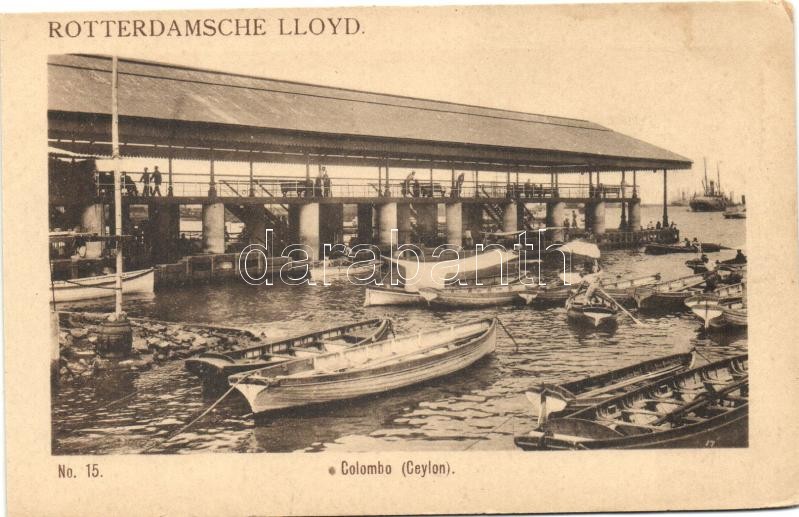 Colombo, Rotterdamsche Lloyd, boats