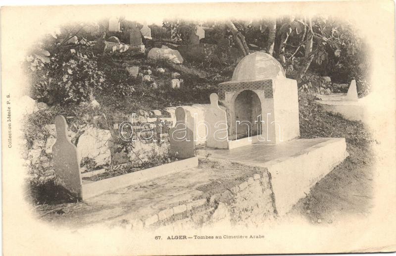 Algiers, Arabian cemetery and tomb