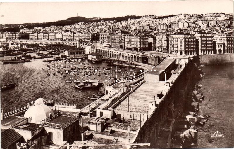 Algiers, Amiraute, port, ships