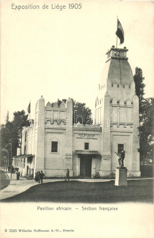 1905 Liege, Exposition, African Pavilion, French Section