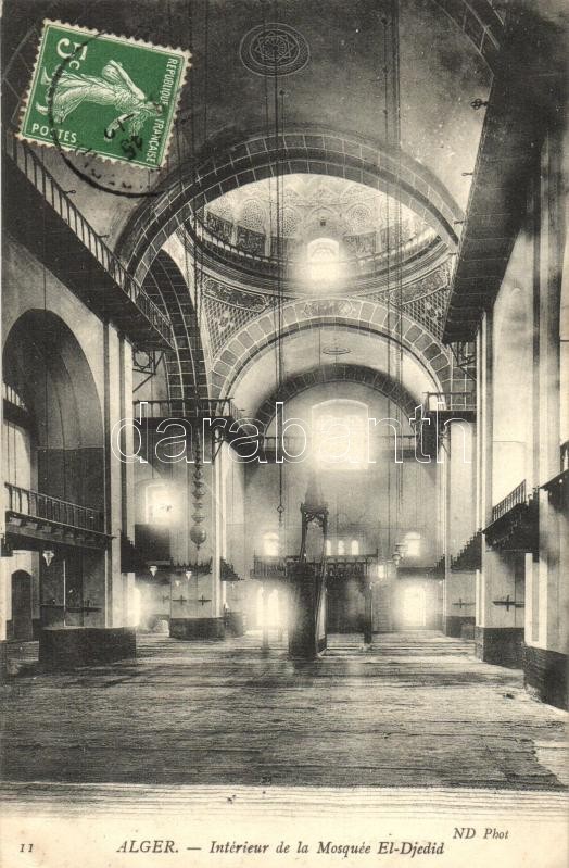 Algiers, El-Djedid Mosque, interior