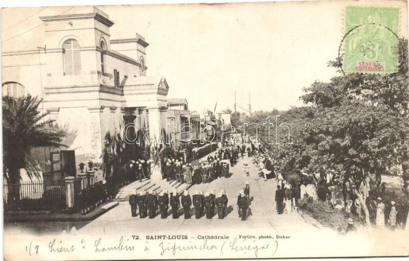 Saint-Louis, Cathedral, ceremony