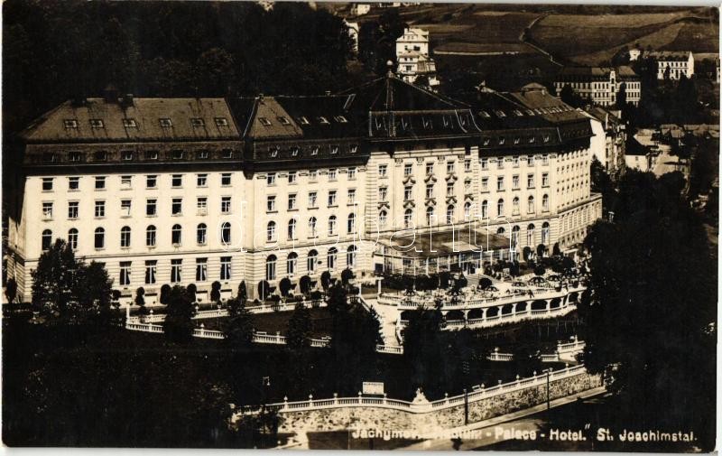 Jáchymov, Radium Palace Hotel; St. Joachimstal