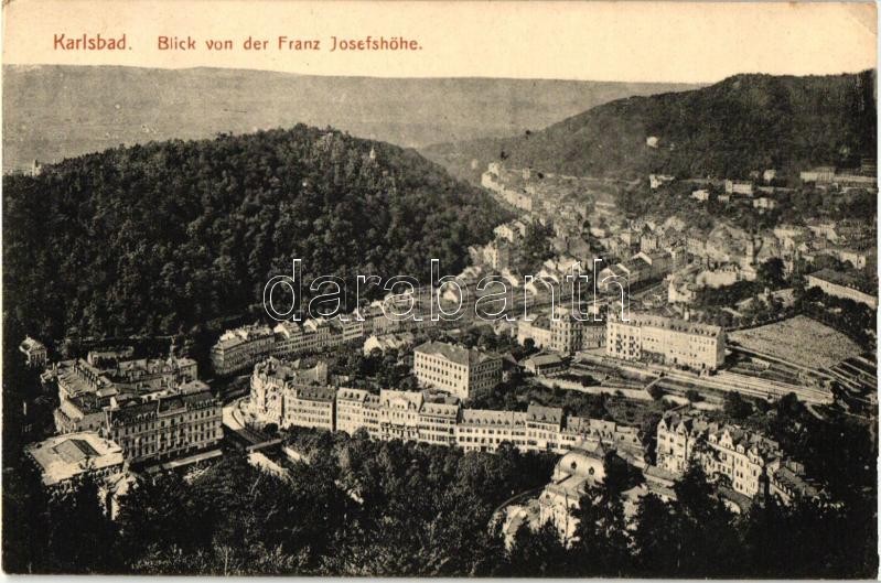 Karlovy Vary, Karlsbad; Franz Josefshöhe