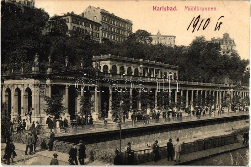 Karlovy Vary, Karlsbad; Mühlbrunnen / well