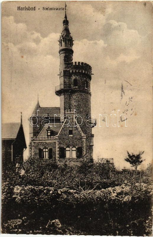 Karlovy Vary, Karlsbad; Stefaniewarte / observation tower