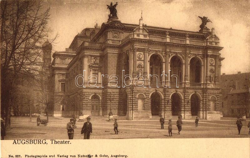 Augsburg, Theatre, Augsburg, Színház, Augsburg, Theater