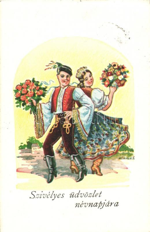 Névnap, magyar folklór, Name day, Hungarian folklore