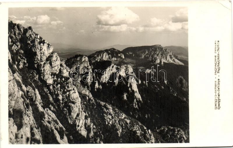 Gyergyói havasok, Nagyhagymás, Szász István felvétele, Muntii Giurgeului, mountain