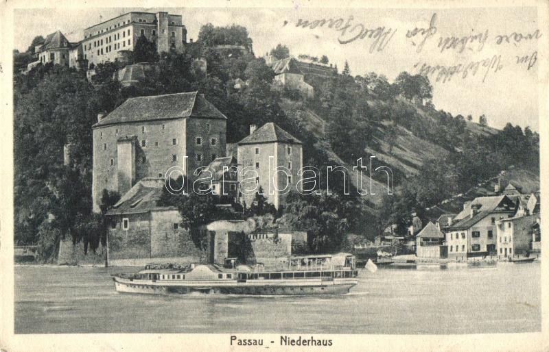 Passau, Niederhaus, steamship