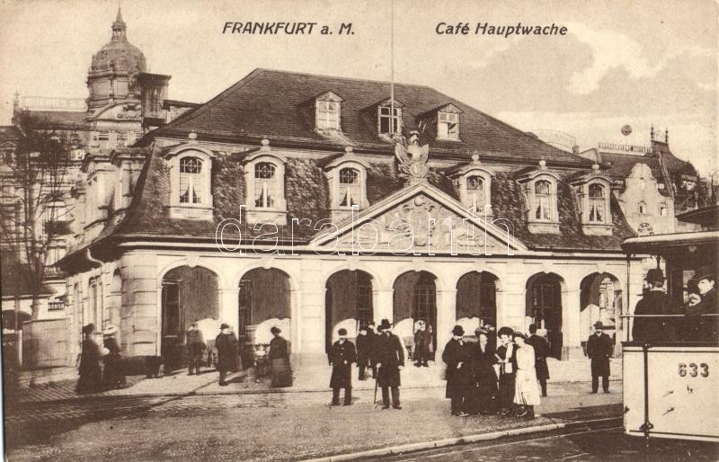 Frankfurt am Main, Café Hauptwache, tram, Frankfurt am Main, Café Hauptwache, Frankfurt am Main, Café Hauptwache