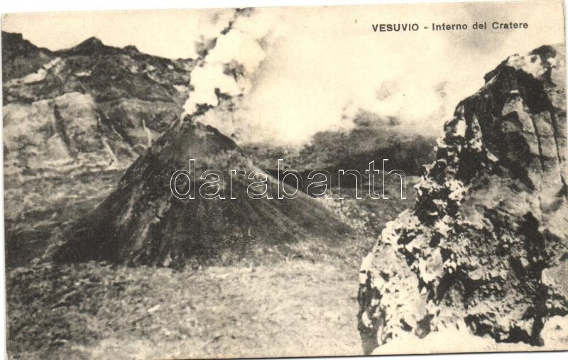 Mount Vesuvius, Vesuvio; crater interior